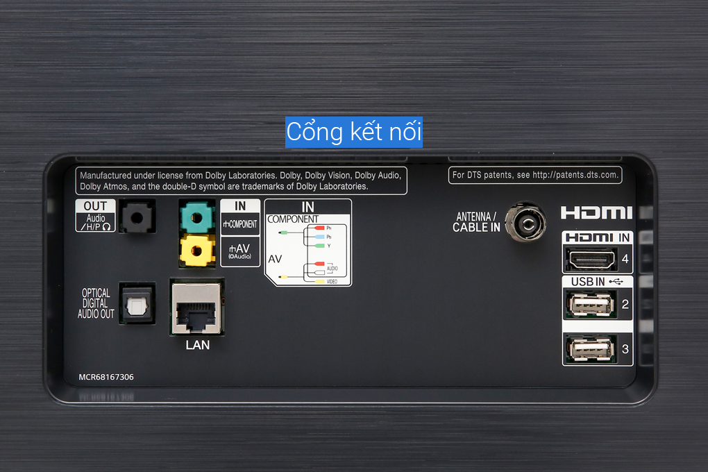 Smart Tivi OLED LG 4K 77 inch 77C9PTA Màu Đen