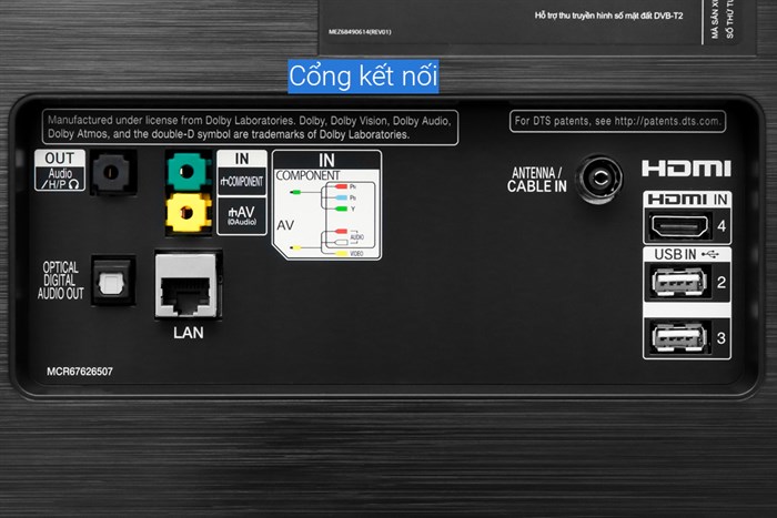 Smart Tivi OLED LG 4K 65 inch 65E9PTA Màu Đen