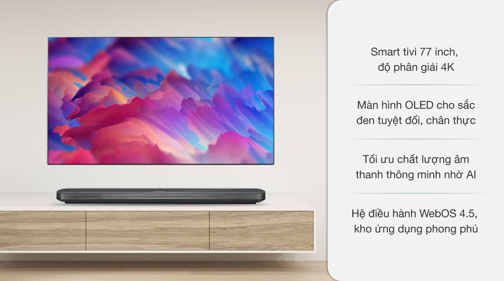 Smart Tivi OLED LG 4K 77 inch 77W9PTA