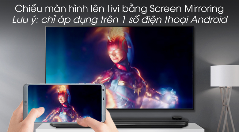 Smart Tivi OLED LG 4K 77 inch 77W9PTA - Screen Mirroring Smart Tivi OLED LG 4K 77 inch 77W9PTA - Screen Mirroring