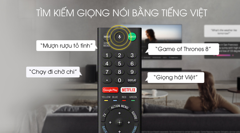 Smart Tivi Sony 4K 65 inch KD-65X7000G - Voice Search Smart Tivi Sony 4K 65 inch KD-65X7000G - Voice Search