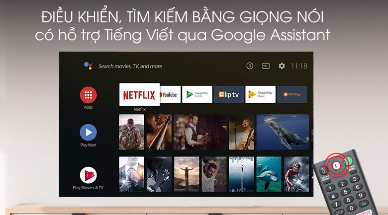 Android Tivi OLED Sony 4K 65 inch KD-65A8G