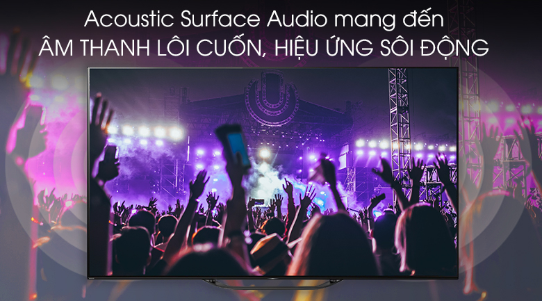 Android Tivi OLED Sony 4K 65 inch KD-65A8G