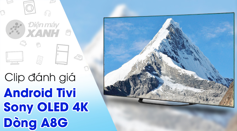 Android Tivi OLED Sony 4K 65 inch KD-65A8G