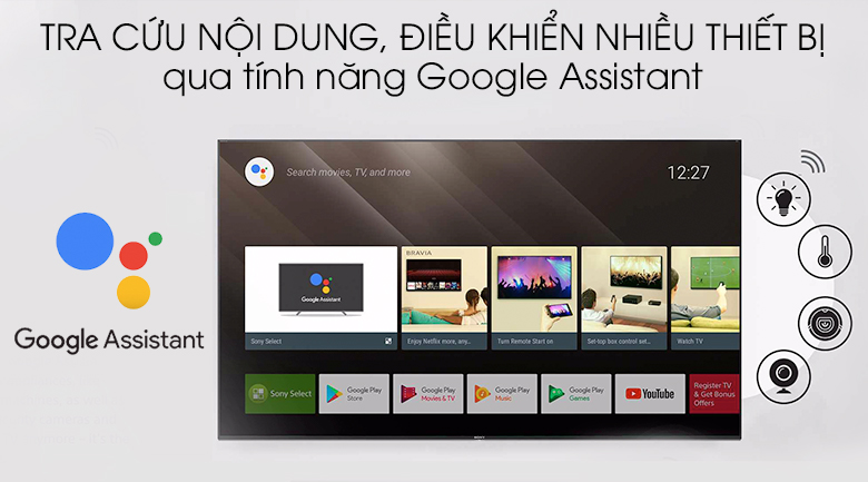 Android Tivi OLED Sony 4K 55 inch KD-55A9G