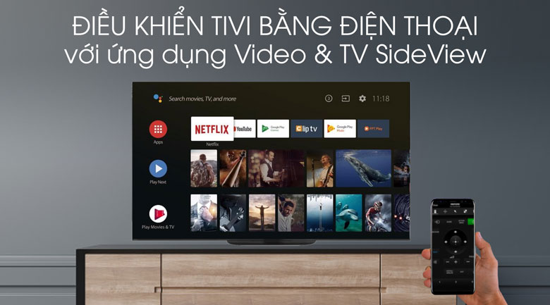 Android Tivi OLED Sony 4K 65 inch KD-65A9G