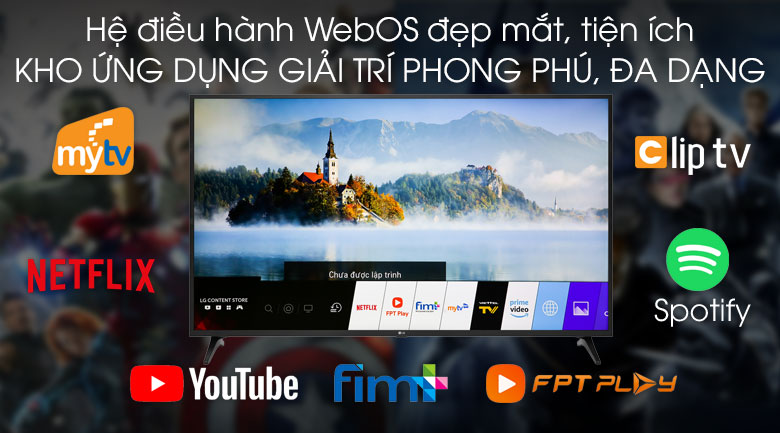 Smart Tivi LG 4K 49 inch 49UM7290PTA - WebOS 4.5