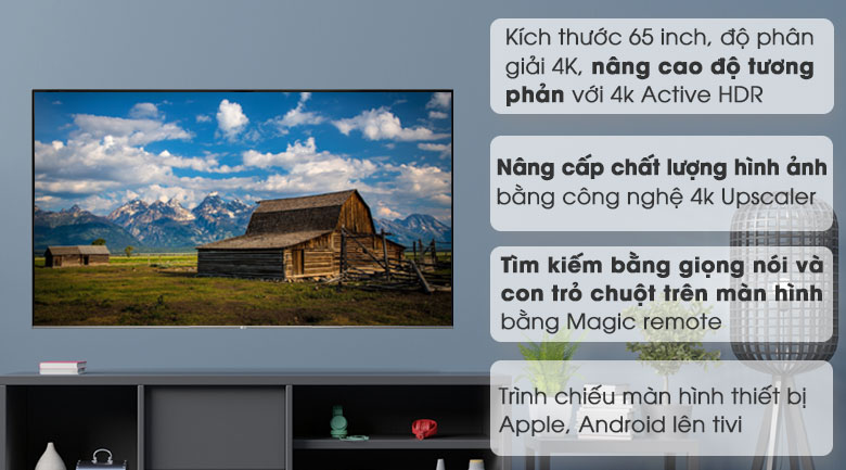 Smart Tivi LG 4K 65 inch 65UM7290PTD