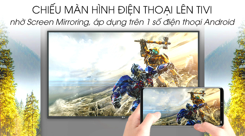Smart Tivi LG 4K 65 inch 65UM7290PTA - Screen Mirroring