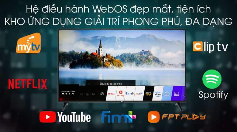 Smart Tivi LG 4K 65 inch 65UM7290PTA - WebOS