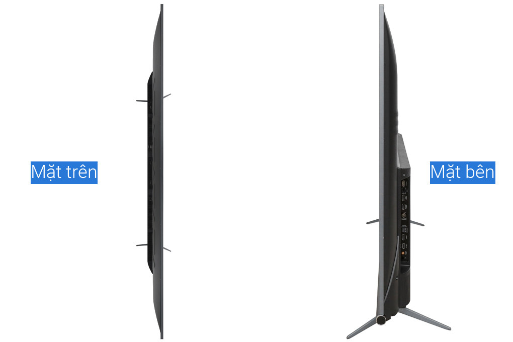 Android Tivi TCL 4K 55 inch L55A8 Màu Đen