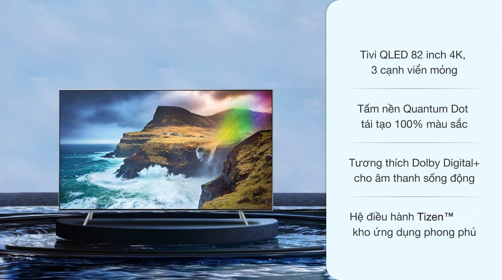 Smart Tivi QLED Samsung 4K 82 inch QA82Q75R