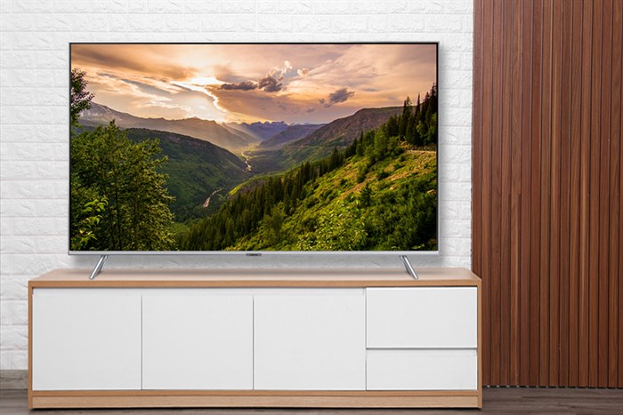 Smart Tivi QLED Samsung 4K 82 inch QA82Q75R Màu Đen