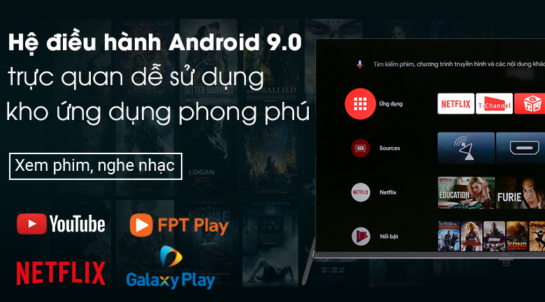 Android Tivi TCL 4K 50 inch L50P8S