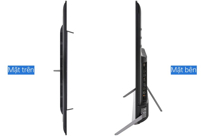 Android Tivi TCL 4K 50 inch L50P8S Màu Đen