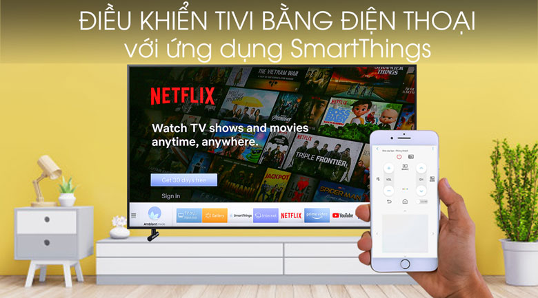 Smart Tivi Khung Tranh QLED Samsung 4K 65 inch QA65LS03R