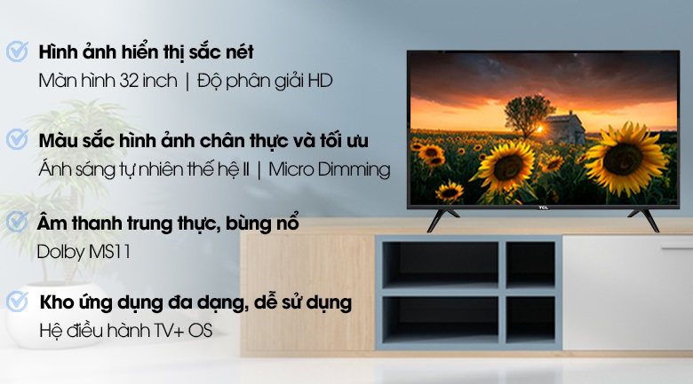 Smart Tivi TCL 32 inch L32S6300
