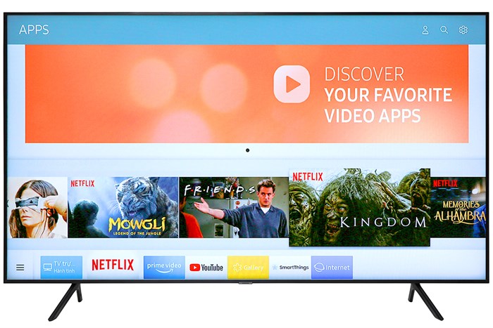 Smart Tivi Samsung 4K 70 inch UA70RU7200 Màu Đen