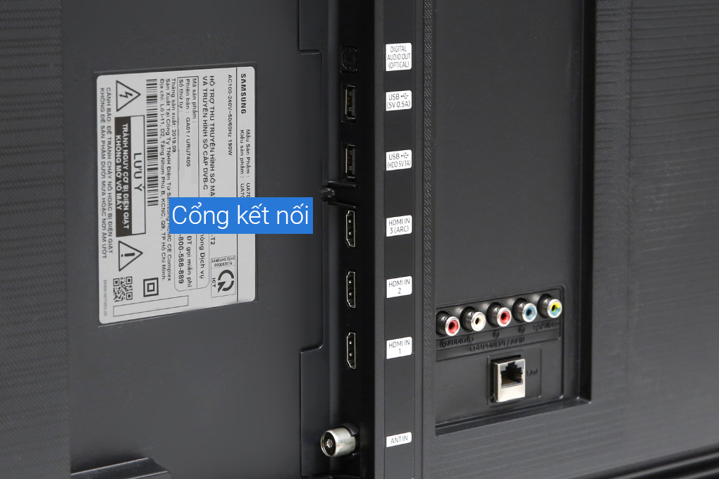 Smart Tivi Samsung 4K 70 inch UA70RU7200 Màu Đen
