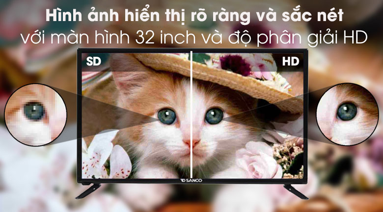 Tivi Sanco 32 inch H32T200