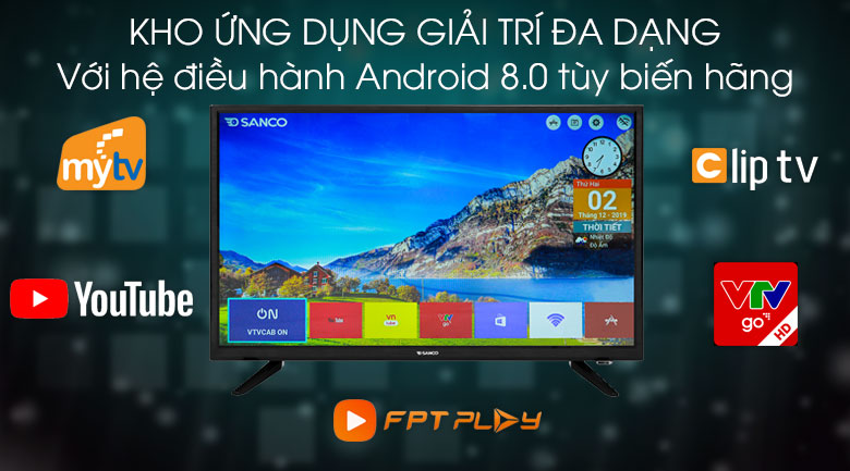 Android Tivi Sanco 32 inch H32V300