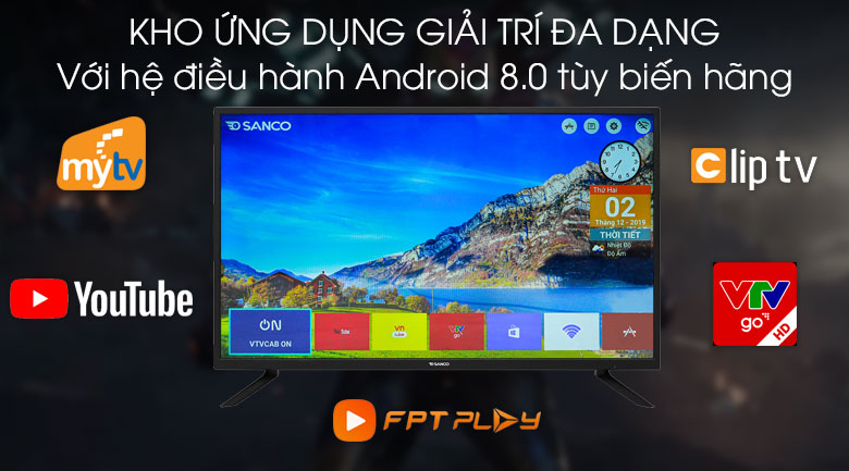 Android Tivi Sanco 43 inch H43V300