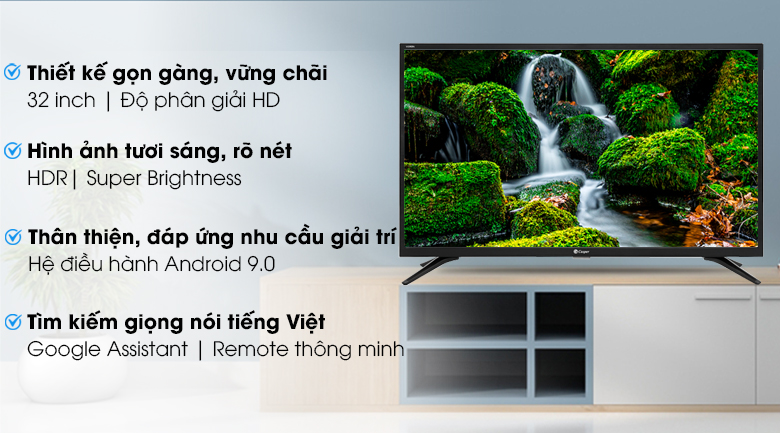 Android Tivi Casper 32 inch 32HG5000