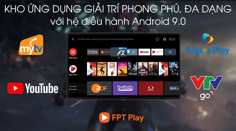 Android Tivi Casper 43 inch 43FG5000 - 9