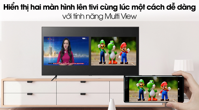 Smart Tivi QLED Samsung 4K 58 inch QA58Q60T - Multi View