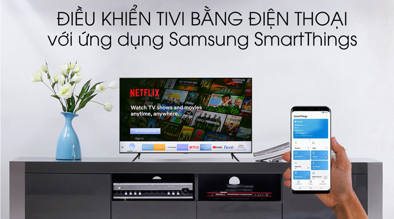 SmartThings Smart Tivi QLED Samsung 4K 58 inch QA58Q60T