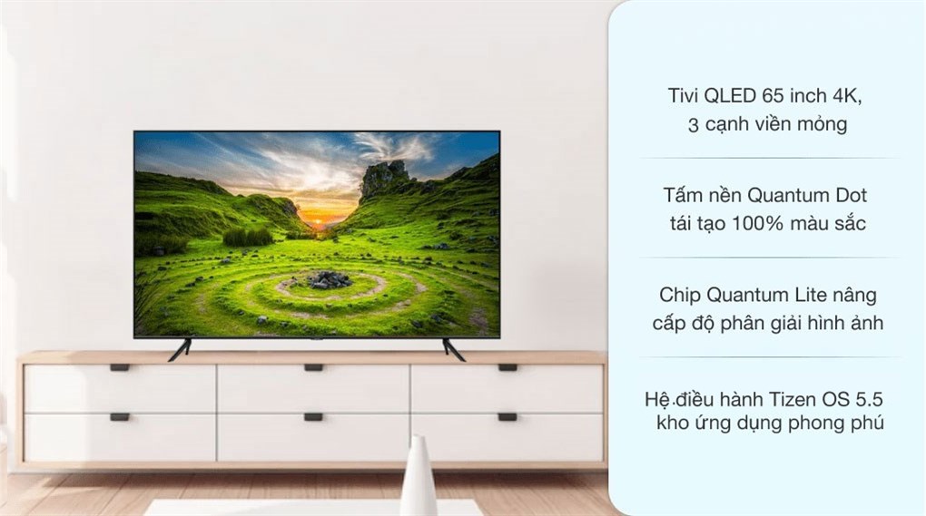 Smart Tivi QLED Samsung 4K 65 inch QA65Q60T