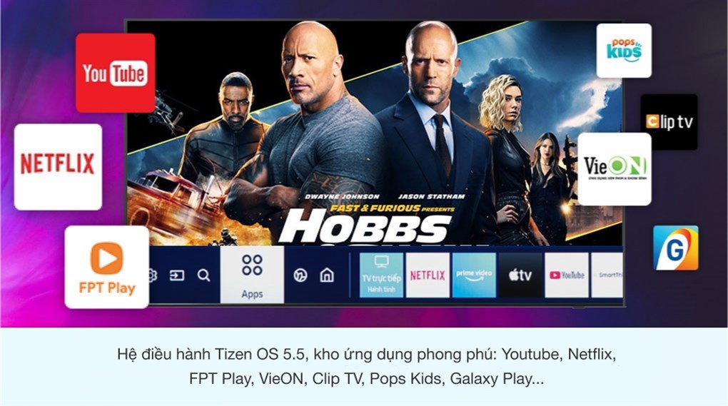 Smart Tivi QLED Samsung 4K 75 inch QA75Q60T