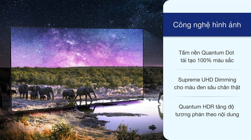 Smart Tivi QLED Samsung 4K 75 inch QA75Q60T