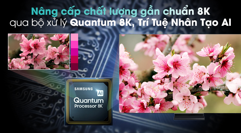 Smart Tivi QLED Samsung 8K 85 inch QA85Q950TS