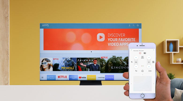 Tivi thông minh QLED Samsung 8K 65 inch QA65Q950TS - SmartThings Tivi thông minh QLED Samsung 8K 65 inch QA65Q950TS - SmartThings