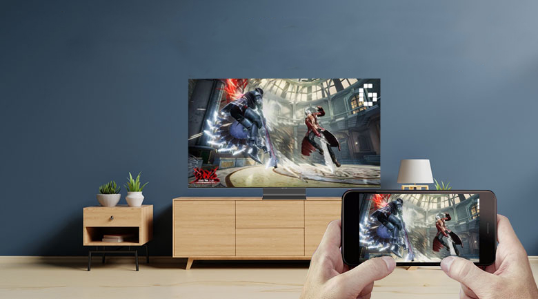 Smart Tivi QLED Samsung 4K 55 inch QA55Q95T - Chiếu màn hình