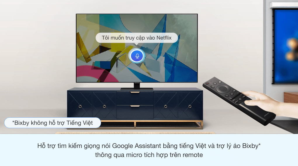 Smart Tivi QLED Samsung 4K 75 inch QA75Q80T