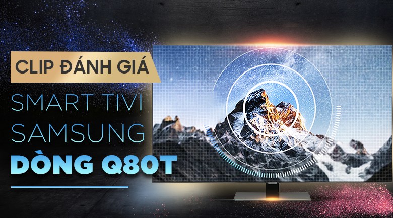 Smart Tivi QLED Samsung 4K 75 inch QA75Q80T