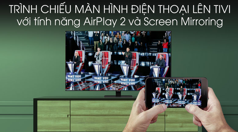 Smart Tivi QLED Samsung 4K 75 inch QA75Q80T - AirPlay 2