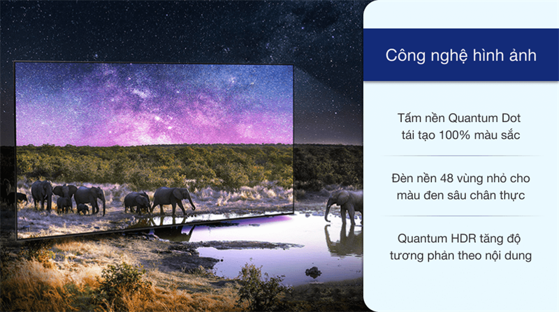 Smart Tivi QLED Samsung 4K 65 inch QA65Q80T
