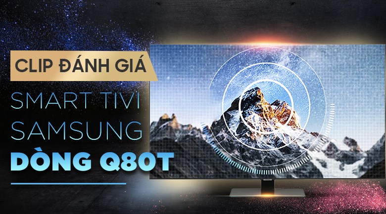 Smart Tivi QLED Samsung 4K 49 inch QA49Q80T