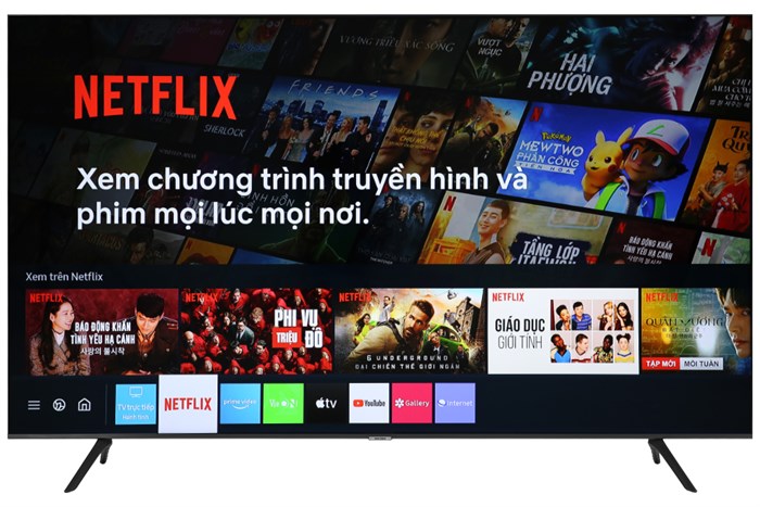 Smart Tivi Samsung 4K Crystal UHD 75 inch UA75TU8100 Màu Đen