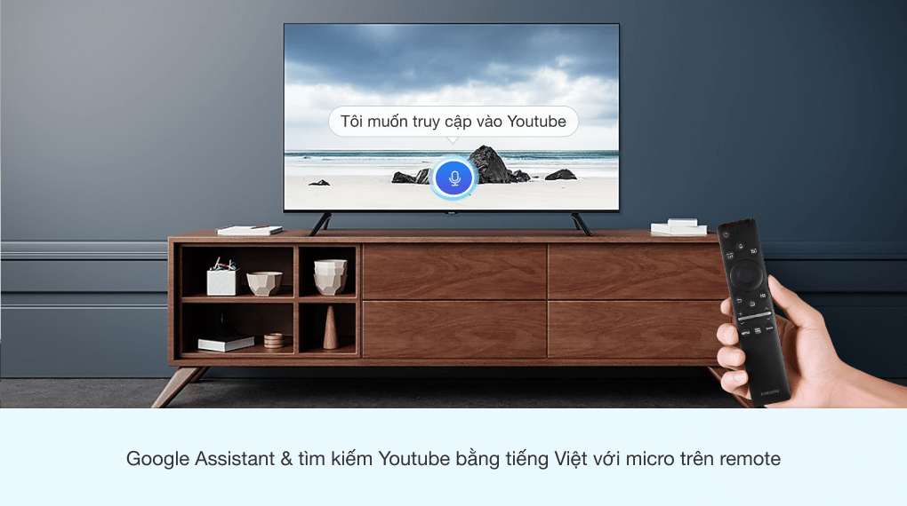 Smart Tivi Samsung 4K Crystal UHD 65 inch UA65TU8100