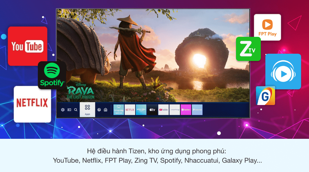 Smart Tivi Samsung 4K Crystal UHD 65 inch UA65TU8100 - 9