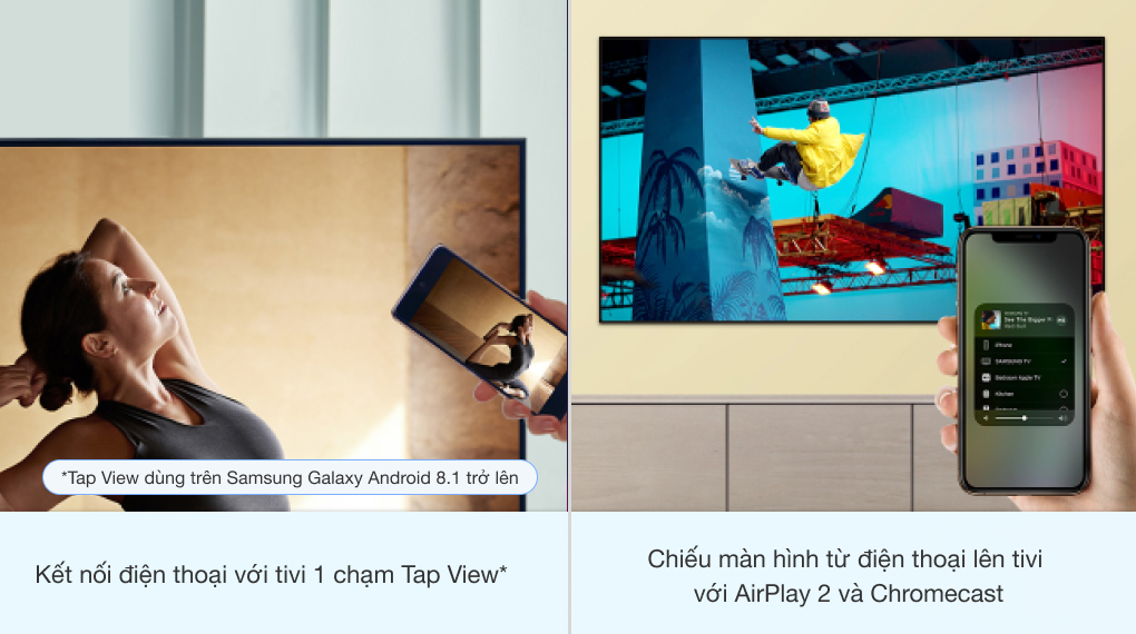 Smart Tivi Samsung 4K Crystal UHD 65 inch UA65TU8100