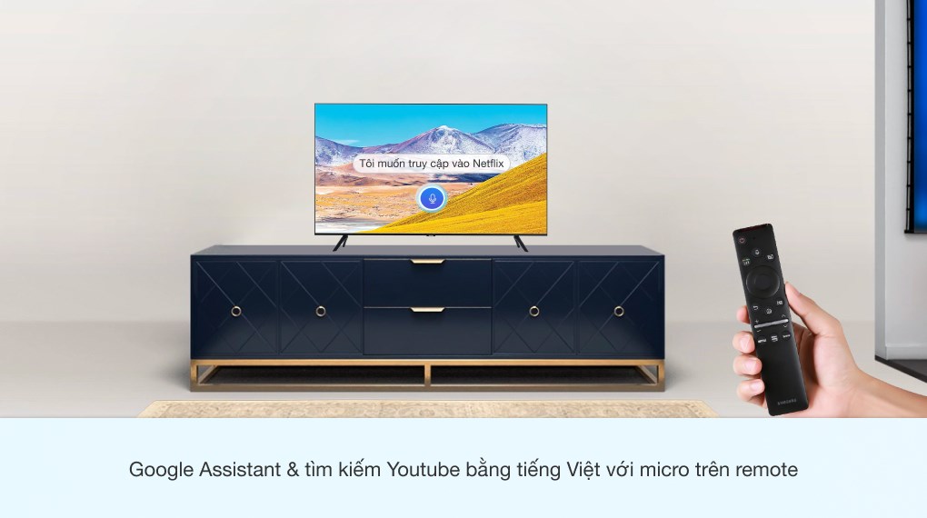 Smart Tivi Samsung 4K Crystal UHD 55 inch UA55TU8100