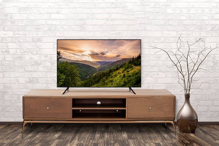 Smart Tivi Samsung 4K Crystal UHD 55 inch UA55TU8100 Màu Đen