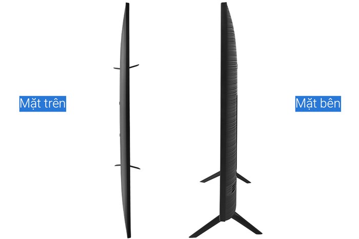 Smart Tivi Samsung 4K Crystal UHD 55 inch UA55TU8100 Màu Đen