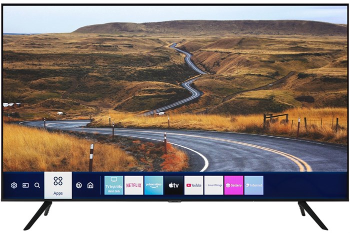 Smart Tivi Samsung 4K Crystal UHD 55 inch UA55TU8100 Màu Đen