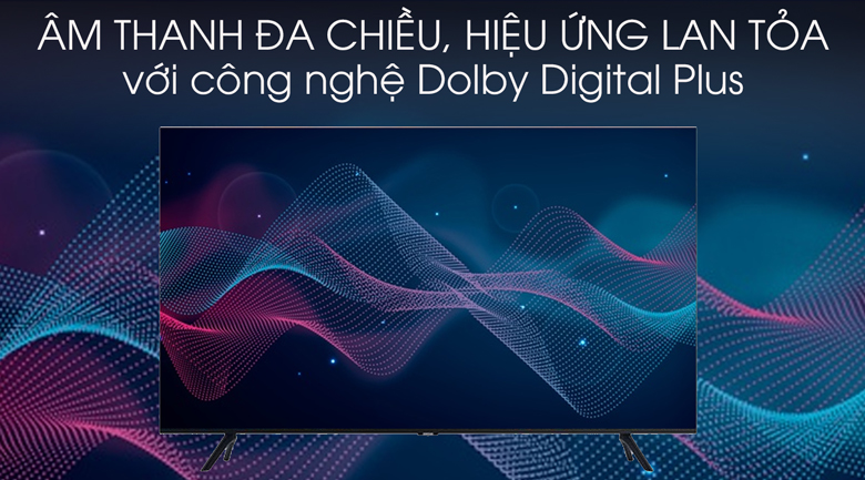 Dolby Digital Plus - Smart Tivi Samsung 4K 43 inch UA43TU8100
